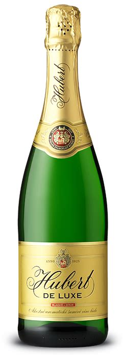 fľaša Hubert De Luxe