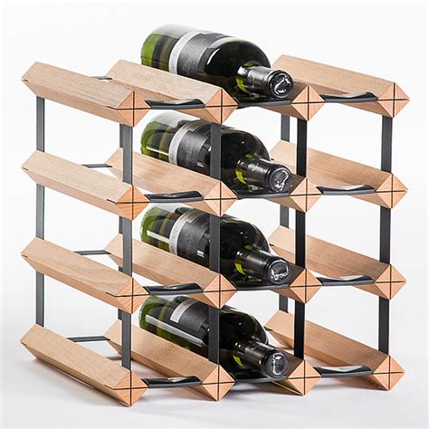 štruktúra dreveného stojanu na víno