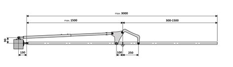 Detail skladacieho mechanizmu pivného setu