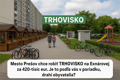Trhovisko s predajcami