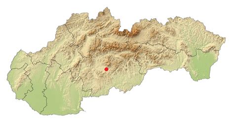 Mapa Slovenska s vyznačenými pokutami za alkohol za volantom
