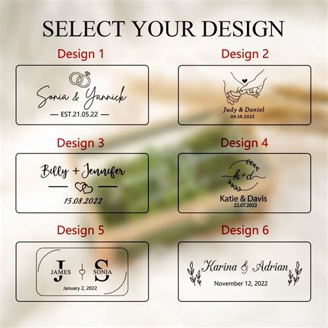 Ukážka svadobnej etikety s menami a dátumom