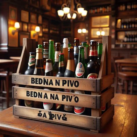 rozmanitosť drevených prepraviek na pivo