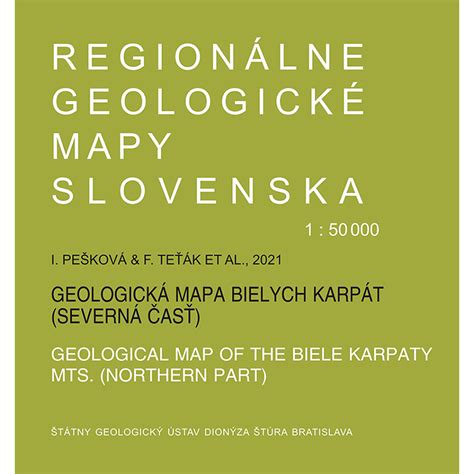 mapa Bielych Karpát