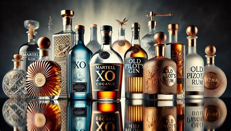 Dizajn fliaš od alkoholu