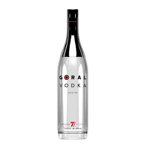 Fľaša Goral Vodka Master