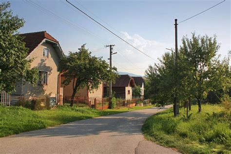 Rumunský vidiek s vinicami