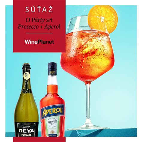 Set fliaš Prosecca a Aperolu