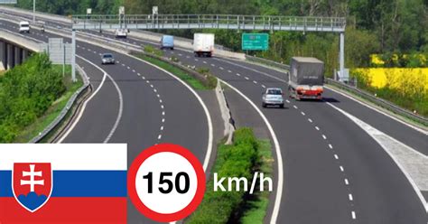 Značka maximálnej povolenej rýchlosti na diaľnici v Slovinsku