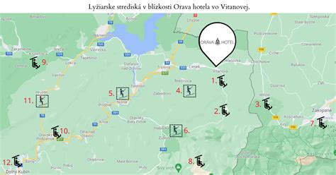 Mapa zobrazujúca lokality kalibračných stredísk