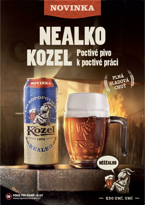 Rôzne značky nealkoholického piva