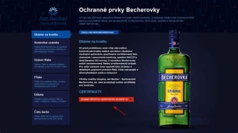 Fľaše s označením pôvodu alkoholu