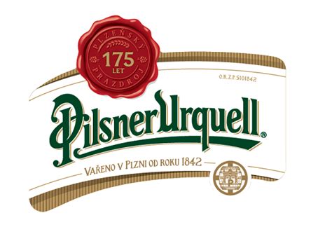 Historická etiketa piva Pilsner Urquell