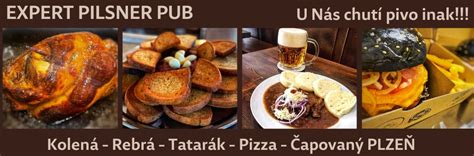 Mapka mesta Bytča s vyznačeným Expert Pilsner Pub