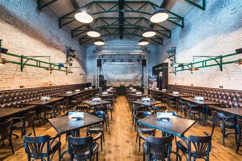 Interiér Tančiarne a pivovaru FRANZ