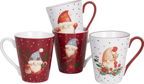 Štýlové vianočné hrnčeky na punč