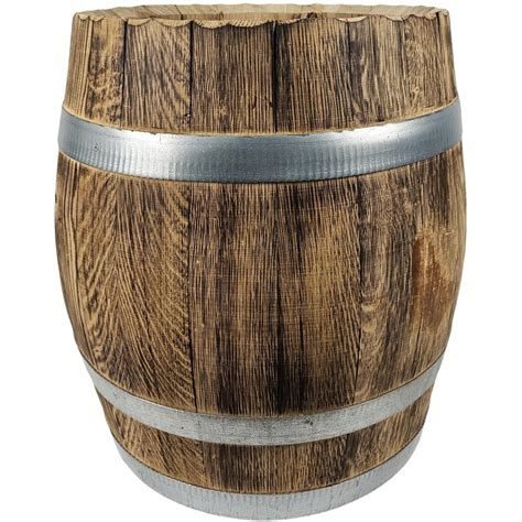 Ilustrácia vypáleného dubového sudu