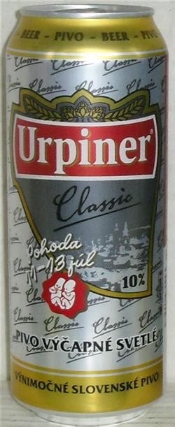 A selection of Urpiner beer cans and bottles