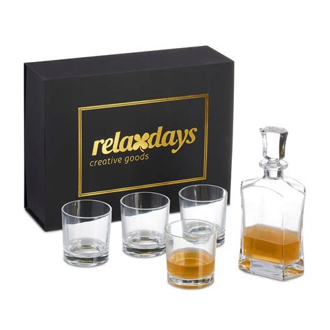 Luxusný whisky set s karafou a dvoma pohármi