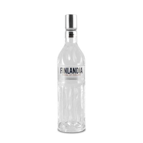 fľaša vodky Finlandia