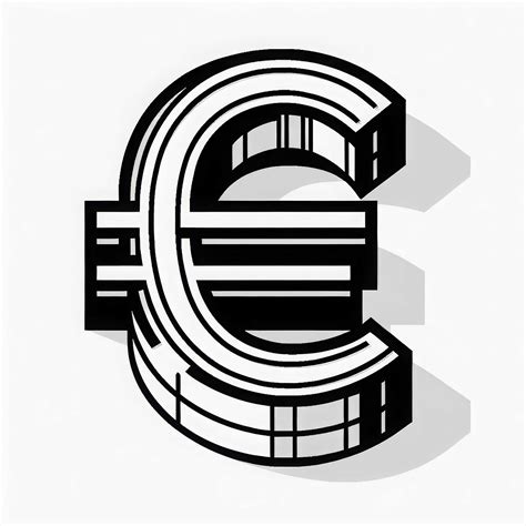 Ilustrácia symbolu eura a hotovosti