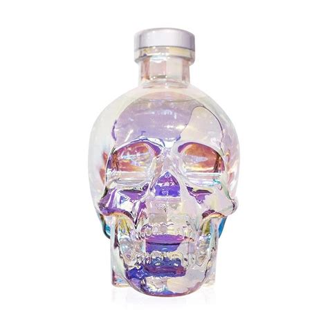 Fľaša Crystal Head Aurora s dúhovými odleskami