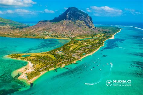 Mapa ostrova Maurícius