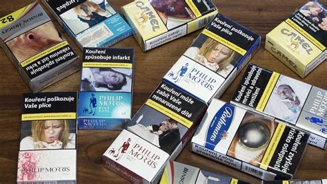 Obal cigariet s varovným obrázkom