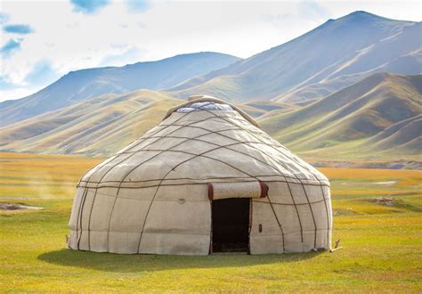 Tradičná mongolská jurta